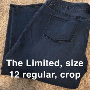 The limited cropped jeans